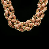 Luxury Necklace Gold/Pink NWOT