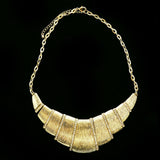 Luxury Crystal Necklace Gold NWOT