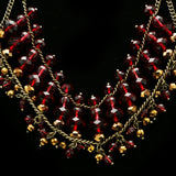 Luxury Faceted Necklace Gold NWOT
