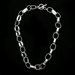 Luxury Necklace Silver NWOT