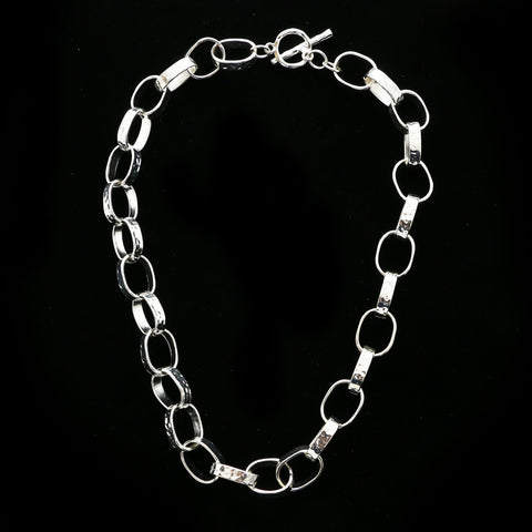 Luxury Necklace Silver NWOT
