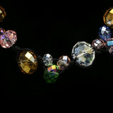 Luxury Crystal Necklace Silver/Multicolor NWOT
