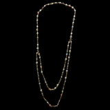 Luxury Faceted Necklace Gold/Red NWOT