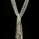 Luxury Y-Necklace Silver NWOT