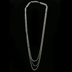 Luxury Necklace Silver NWOT