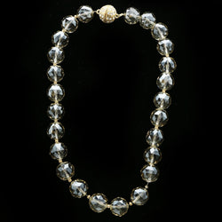 Luxury Crystal Necklace Gold NWOT