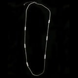 Luxury Crystal Necklace Gunmetal NWOT