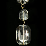 Luxury Crystal Necklace Gold NWOT