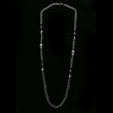 Luxury Necklace Gunmetal/Black NWOT