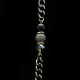 Luxury Necklace Gunmetal/Black NWOT