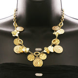 Luxury Sudo Coins Star Necklace Gold NWOT