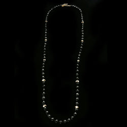 Luxury Crystal Necklace Gold/Black NWOT