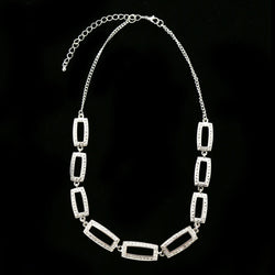 Luxury Necklace Silver NWOT