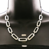 Luxury Necklace Silver NWOT