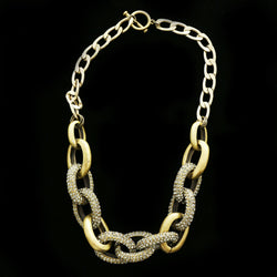 Luxury Sudo Coins Hammered Finish Necklace Gold NWOT
