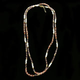 Luxury Crystal Necklace Gold/Pink NWOT
