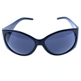 J.LO by Jennifer Lopez Style "Pia" Oversize-Sunglasses Black Frame/Dark-Gray Lens