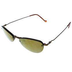 Liz Claiborne Sport-Sunglasses Bronze-Tone Frame/Brown Lens