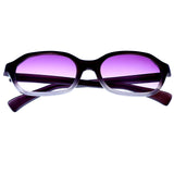 Liz Claiborne Oversize-Sunglasses Purple Frame/Purple Lens