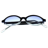 Liz Claiborne Round-Sunglasses Dark-Gray Frame/Gray Lens