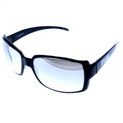 Liz Claiborne Oversize-Sunglasses Black Frame/Clear Lens
