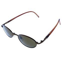 Liz Claiborne Round-Sunglasses Bronze-Tone Frame/Dark-Gray Lens