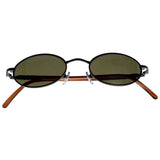 Liz Claiborne Round-Sunglasses Bronze-Tone Frame/Dark-Gray Lens