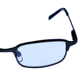 Liz Claiborne Uv Protection Rectangle-Sunglasses Dark-Gray Frame/Clear Lens