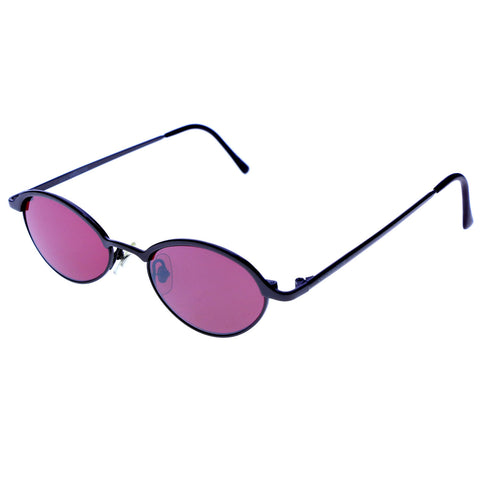 Liz Claiborne Round-Sunglasses Bronze-Tone Frame/Purple Lens
