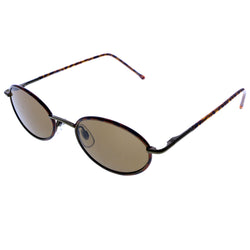 Liz Claiborne Round-Sunglasses Tortoise-Shell Frame/Brown Lens