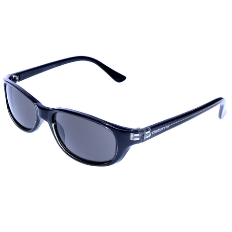 Liz Claiborne Sport-Sunglasses Black Frame/Dark-Gray Lens