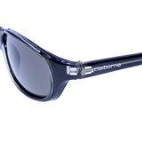Liz Claiborne Sport-Sunglasses Black Frame/Dark-Gray Lens