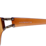 Liz Claiborne Style "Audrey" Oversize-Sunglasses Brown Frame/Brown Lens