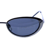 Liz Claiborne UV Protection Sport-Sunglasses Dark-Gray Frame/Black Lens