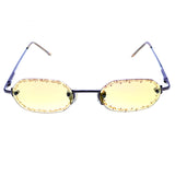 Liz Claiborne Round-Sunglasses Bronze-Tone Frame/Brown Lens