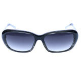 Liz Claiborne Oversize-Sunglasses Gray Frame/Black Lens