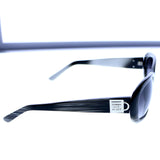 Liz Claiborne Oversize-Sunglasses Gray Frame/Black Lens