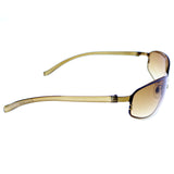 Liz Claiborne Sport-Sunglasses Bronze-Tone Frame/Brown Lens