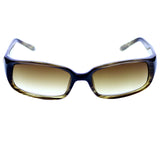 Liz Claiborne Style "Ray" Rectangle-Sunglasses Brown Frame/Brown Lens