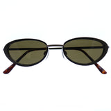 Liz Claiborne Round-Sunglasses Bronze-Tone Frame/Dark-Gray Lens