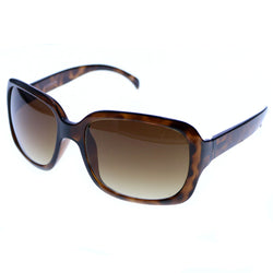 Liz Claiborne Style "Darlene" Oversize-Sunglasses Tortoise-Shell Frame/Black Lens