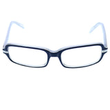 Liz Claiborne Rectangle-Sunglasses Gray Frame/Clear Lens