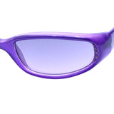 Liz Claiborne Style "Terry" Sport-Sunglasses Purple Frame/Purple Lens
