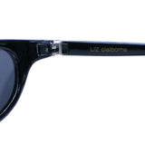 Liz Claiborne Sport-Sunglasses Black Frame/Dark-Gray Lens