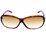 Liz Caiborne Oversize-Sunglasses Tortoise-Shell Frame/Brown Lens