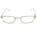 Liz Caiborne Rectangle-Sunglasses Silver-Tone Frame/Gray Lens