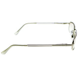 Liz Caiborne Rectangle-Sunglasses Silver-Tone Frame/Gray Lens