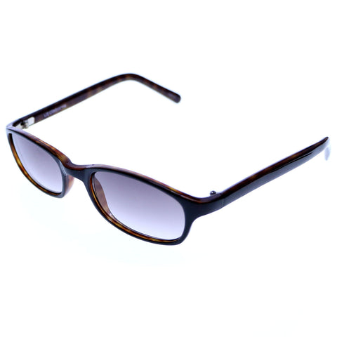 Liz Caiborne Rectangle-Sunglasses Tortoise-Shell Frame/Gray Lens
