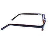 Liz Caiborne Rectangle-Sunglasses Tortoise-Shell Frame/Gray Lens