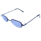 Liz Caiborne Rectangle-Sunglasses Dark-Gray Frame/Black Lens